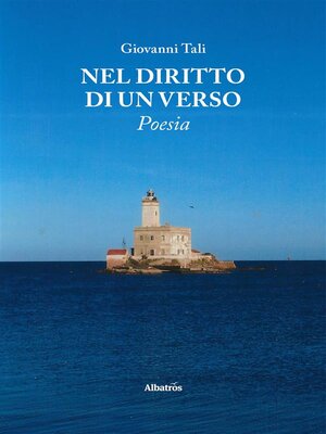 cover image of Nel diritto di un verso. Poesia